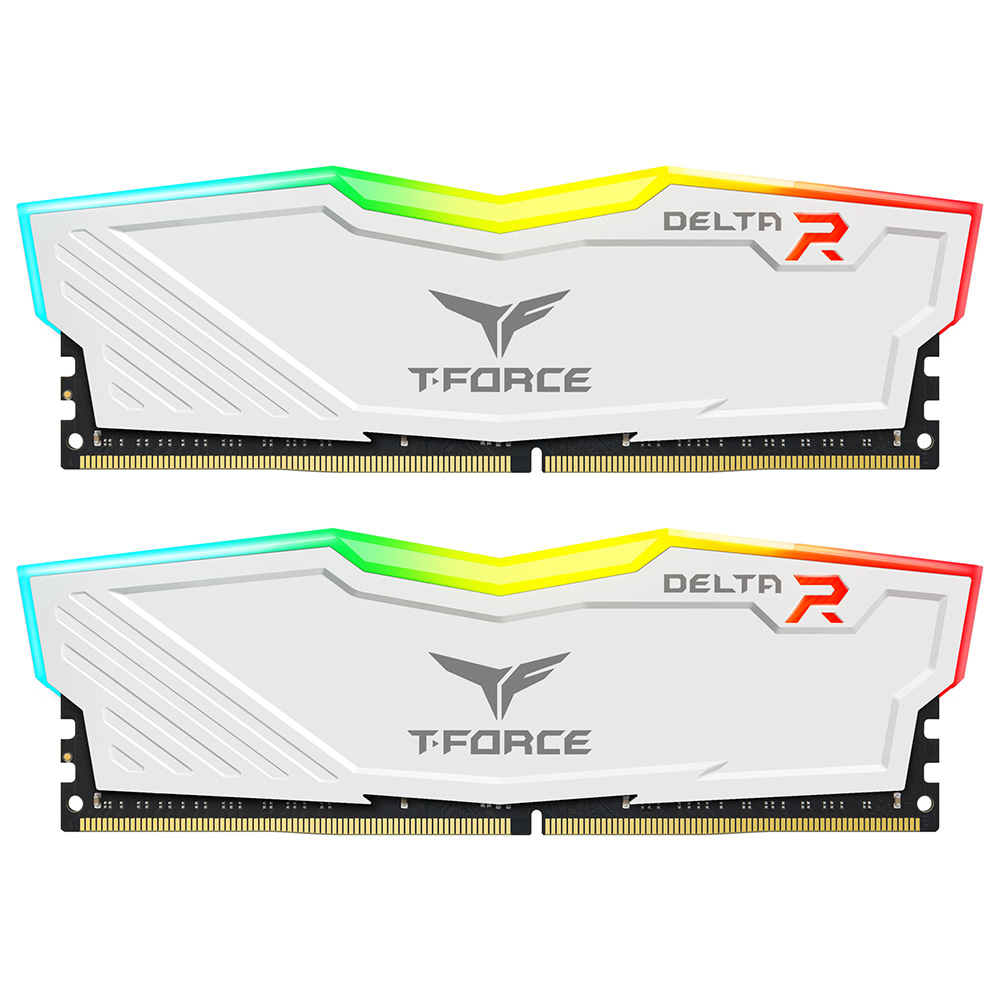 32GB T Force Delta White 16x2 3200Mhz